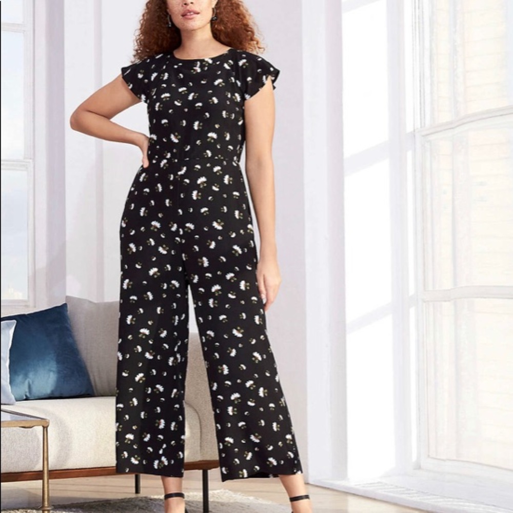 LOFT Women's NWT Lily Tie Back Jumpsuit - Picture 1 of 4